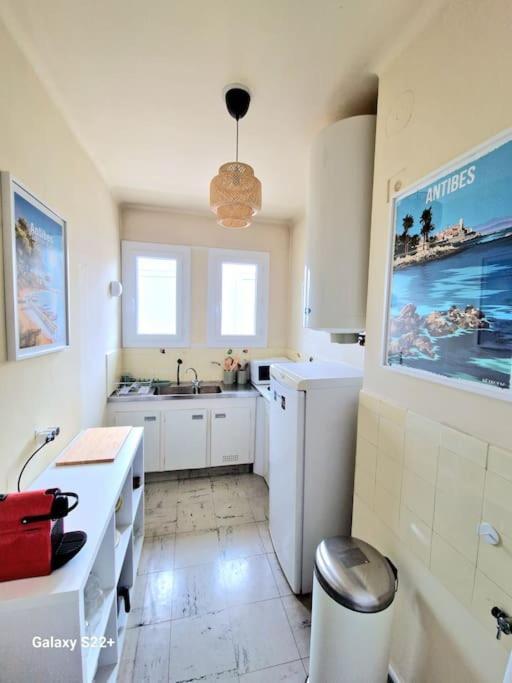 Cozy Studio, Sea View, Old Town, Near Beaches Antibes Exterior foto