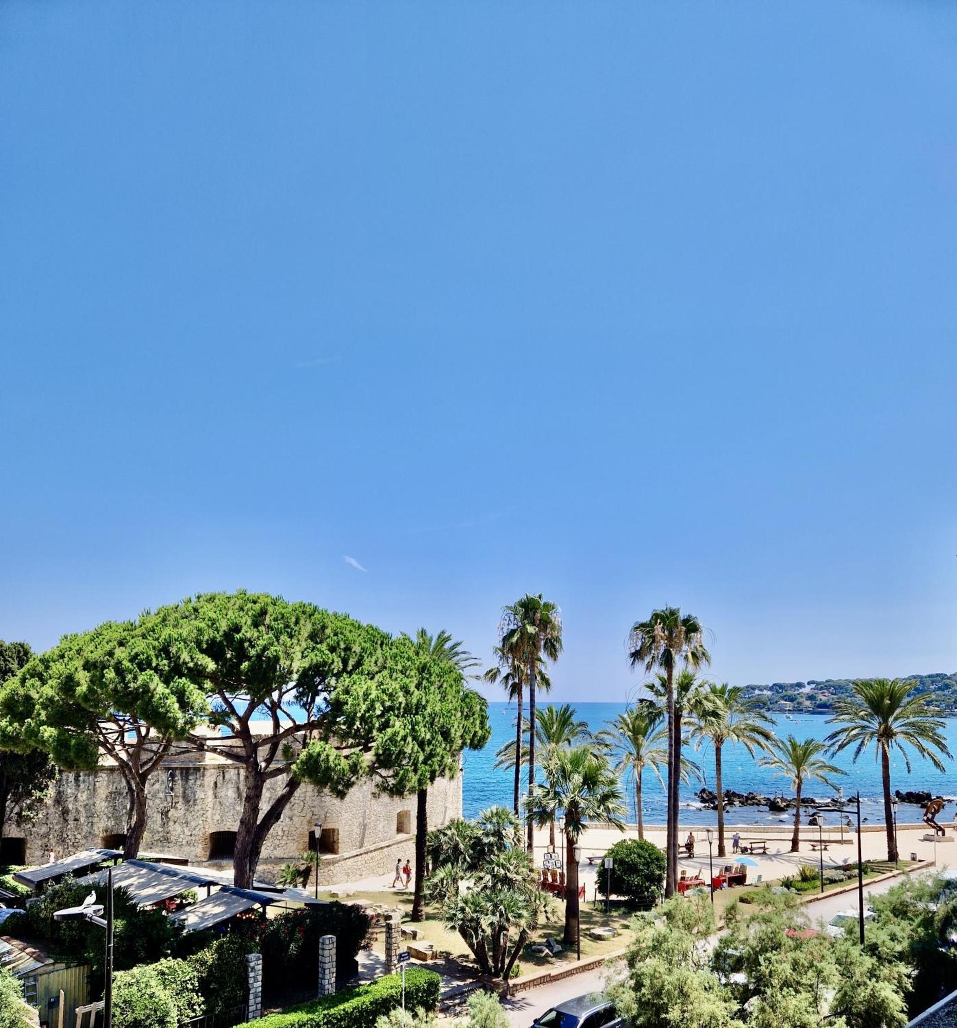 Cozy Studio, Sea View, Old Town, Near Beaches Antibes Exterior foto